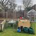 Walk in Vegetable Cages with Soft Butterfly Netting - view 1